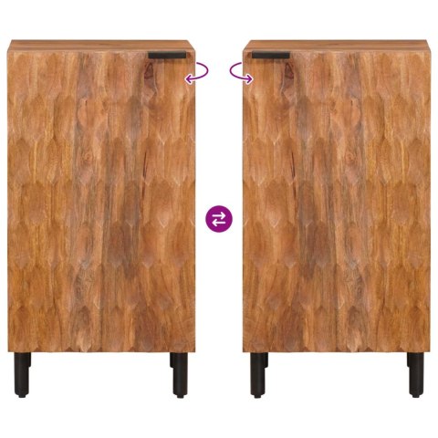 BUFET GŁADKI WYKOŃCZENIE W KOLORZE BRĄZOWEGO AKACJI