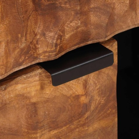 BUFET GŁADKI WYKOŃCZENIE W KOLORZE BRĄZOWEGO AKACJI