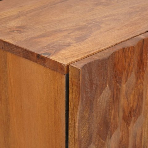 SZAFKA GŁADKI WYKOŃCZENIE W KOLORZE BRĄZOWEGO AKACJI