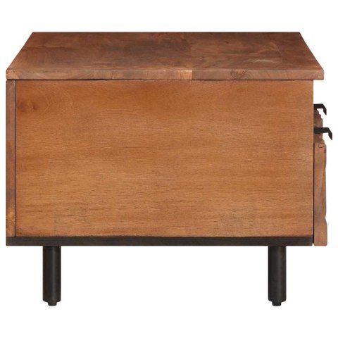VidaXL Stolik kawowy z szufladą Brązowy 80 x 54 x 40 cm Drewno z mango