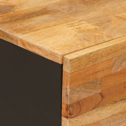 SZAFKA BOCZNA 80X 33,5X 75CM DREWNO MANGO