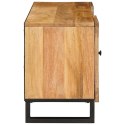 SZAFKA POD TELEWIZOR BRĄZOWY 105X33,5X46CM DREWNO Z MANGO