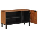 SZAFKA POD TELEWIZOR WYKOŃCZENIE W KOLORZE BRĄZOWEGO AKACJI