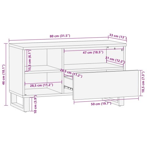 SZAFKA POD TELEWIZOR