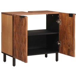 SZAFKA POD UMYWALKĘ GŁADKI BRĄZOWY