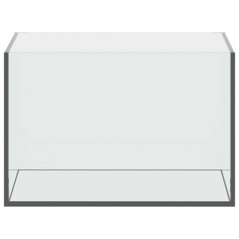 VidaXL Akwarium z przechowywaniem Biały 30 x 20 x 20 cm Szkło
