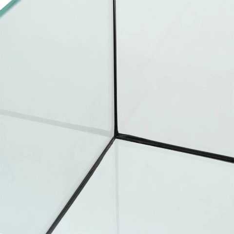 VidaXL Akwarium z przechowywaniem Biały 30 x 20 x 20 cm Szkło
