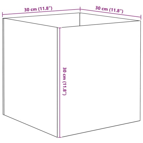 VidaXL Akwarium z przechowywaniem Biały Szkło