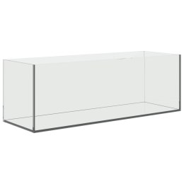VidaXL Akwarium z przechowywaniem Biały Szkło