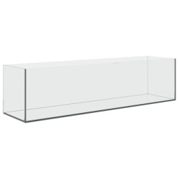 VidaXL Akwarium z przechowywaniem Biały Szkło