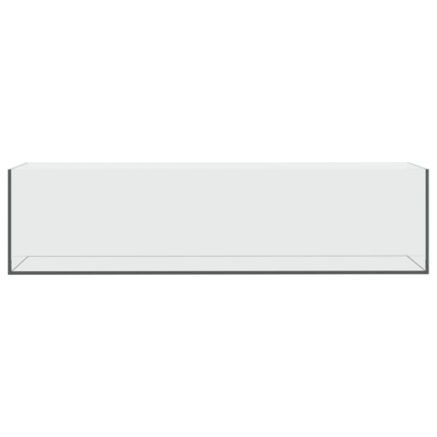 VidaXL Akwarium z przechowywaniem Biały Szkło