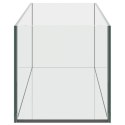 VidaXL Akwarium z przechowywaniem Biały Szkło