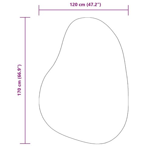 VidaXL Dywan HUARTE Antracyt 120 x 170 cm Poliester