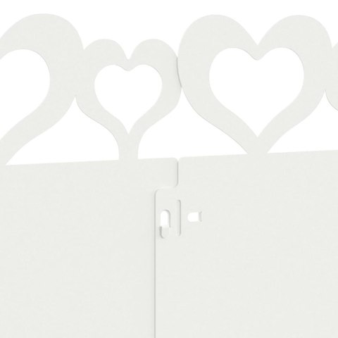 OBRZEŻA TRAWNIKOWE 30 SZT BIAŁY 103X0,05X22CM STAL