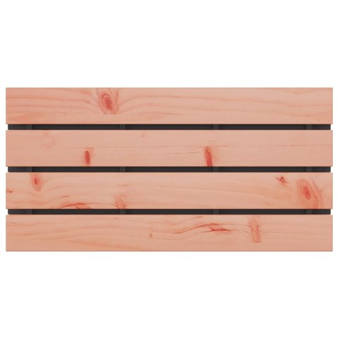 VidaXL Ławka ogrodowa Czarny 80 x 40 x 43 cm Stal