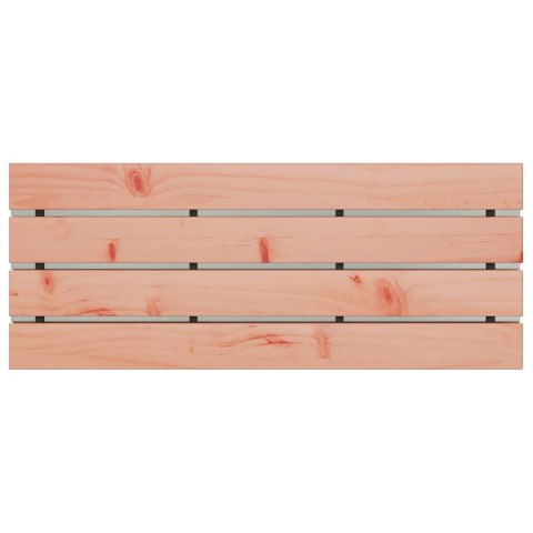 VidaXL Ławka ogrodowa Srebrny 100 x 40 x 43 cm Stal galwanizowana