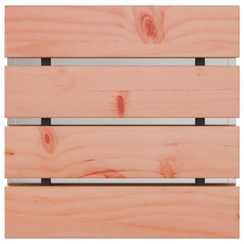 VidaXL Ławka ogrodowa Srebrny 40 x 40 x 43 cm Stal galwanizowana