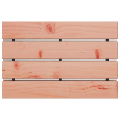 VidaXL Ławka ogrodowa Srebrny 60 x 40 x 43 cm stal nierdzewna