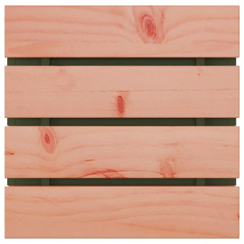 VidaXL Ławka ogrodowa oliwkowy 40 x 40 x 43 cm Stal