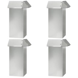 BARIERA PRZECIW ŚLIMAKOM OGRODZENIE DO OGRODU 4 SZT 13,5X25 CM STAL