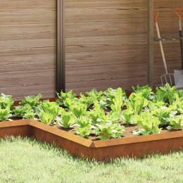 OGRODZENIE ŚLIMAKOWE RDZAWY 13,5X13,5X25CM