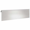 OGRODZENIE ŚLIMAKOWE SREBRNY 100X3,5X25CM STAL NIERDZEWNA