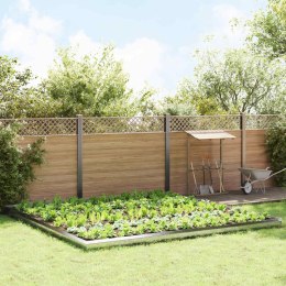 PŁOTY ŚLIMAKOWE 20 SZT SREBRNY STAL NIERDZEWNA