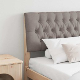 TAPICEROWANE WEZGŁOWIE CIEMNOSZARY 200CM LITE DREWNO SOSNOWE