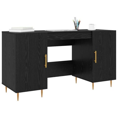 BIURKO CZARNY DĄB 140X50X75CM