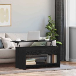VidaXL Stolik kawowy Czarny Dąb 80 x 50,5 x 41,5 cm