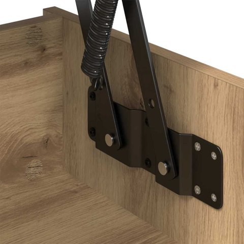 VidaXL Stolik kawowy Dąb rzemieślniczy 80 x 50,5 x 41,5 cm