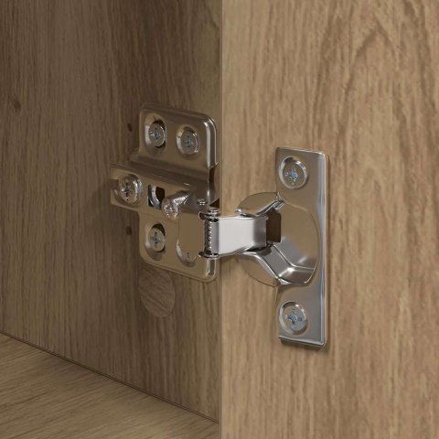 VidaXL Szafka Nocna dąb artisan Materiał drewnopochodny