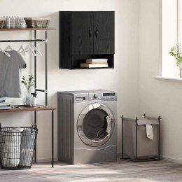 SZAFKA ŚCIENNA MONTOWANA NA ŚCIANIE CZARNY DĄB 60X31X70CM