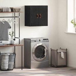 SZAFKA ŚCIENNA MONTOWANA NA ŚCIANIE CZARNY DĄB 60X31X60CM