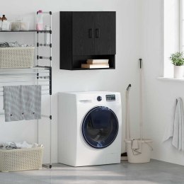 SZAFKA ŚCIENNA MONTOWANA NA ŚCIANIE CZARNY DĄB 60X31X70CM