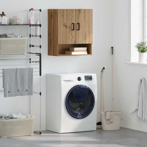 SZAFKA ŚCIENNA MONTOWANA NA ŚCIANIE DĄB ARTISAN 60X31X70CM