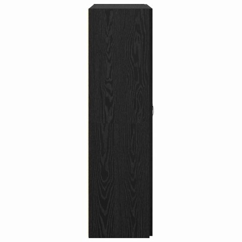 BIUROWA SZAFKA Z PÓŁKĄ DĄB RZEMIEŚLNICZY 60X32X115CM