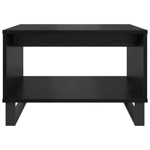 VidaXL Stolik kawowy Czarny dąb 60 x 50 x 40 cm