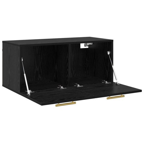 SZAFKA ŚCIENNA CZARNY DĄB 80X36.5X35CM