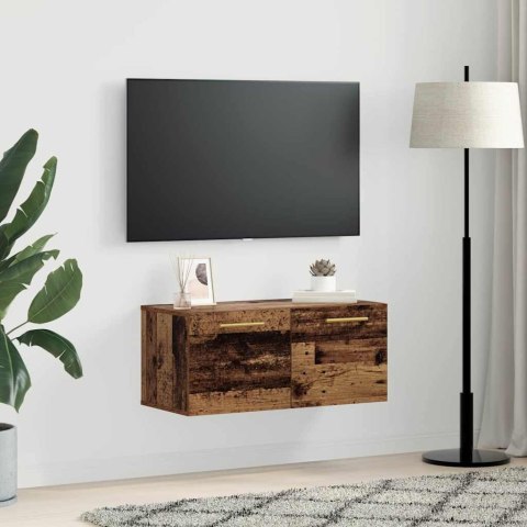 SZAFKA ŚCIENNA STARE DREWNO 80X36.5X35CM