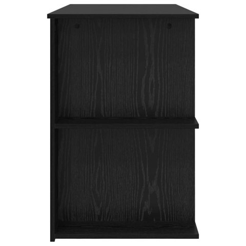 VidaXL Biurko Inny Czarny dąb 140 x 50 x 75 cm Materiał drewnopochodny