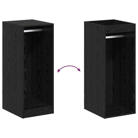 GARDEROBA CZARNY DĄB 41X48X102CM