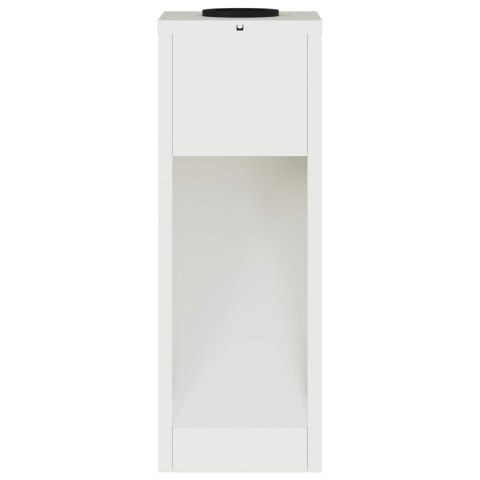 LAMPY SOLARNE OGRODOWE 2 SZTUKI SŁUPKI STALOWE 50CM BIAŁE CIEPŁA BIEL LED