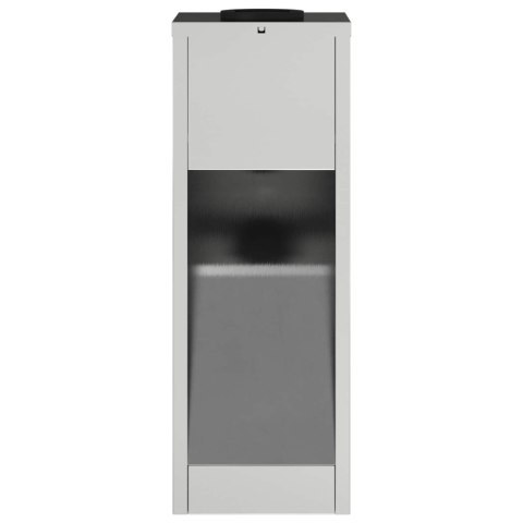 VidaXL Solarna Lampa LED na Ścieżkę 2 pcs Galwanizowany Galwanizowany