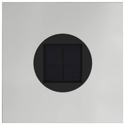 VidaXL Solarna Lampa LED na Ścieżkę 2 pcs Galwanizowany Galwanizowany