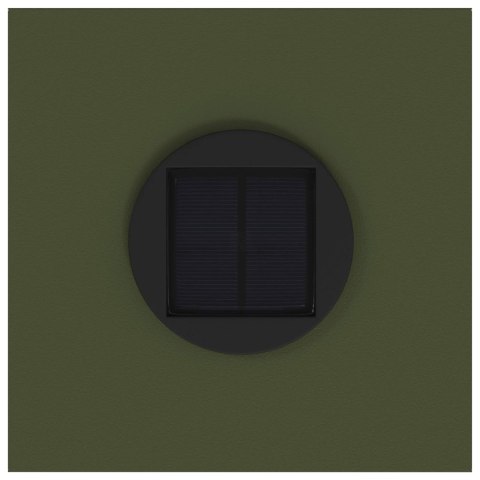 VidaXL Solarna Lampa LED na Ścieżkę 2 pcs Zielony oliwkowy