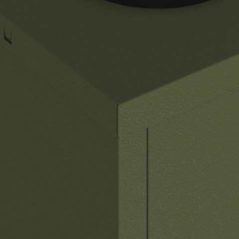 VidaXL Solarna Lampa LED na Ścieżkę 2 pcs Zielony oliwkowy