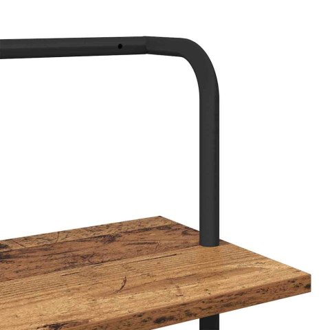 VidaXL Półka na książki Stare drewno 60 x 24 x 168 cm