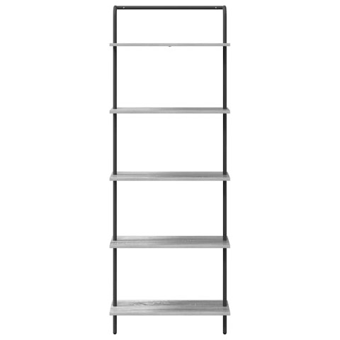 VidaXL Półka na książki Szary dąb sonoma 60 x 24 x 168 cm