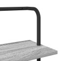VidaXL Półka na książki Szary dąb sonoma 60 x 24 x 168 cm